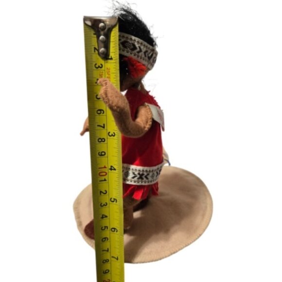 Annalee Dolls Mobilitee 1989 Vintage Thanksgiving Native American Girl Doll - Picture 8 of 8